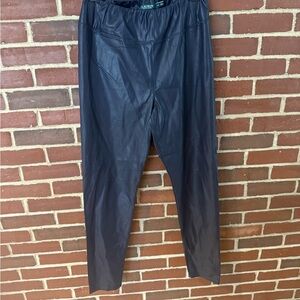 Lauren Ralph Lauren Navy Straight Leg Pants